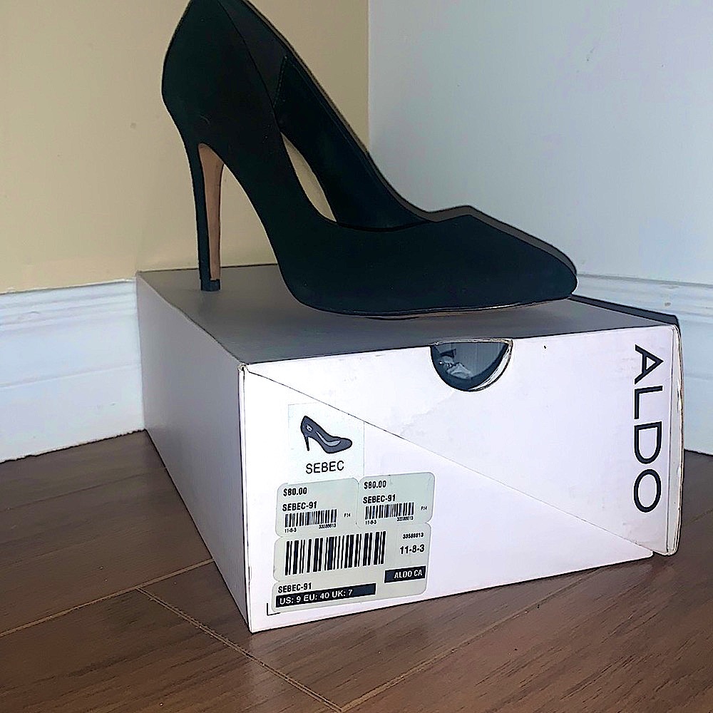 ALDO black heels